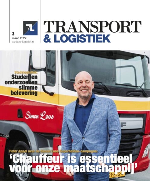 Peter Appel op de cover van Transport & Logistiek 3 2022