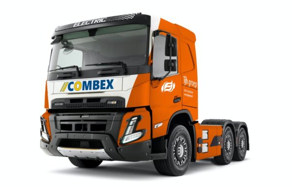 elektrische vrachtwagen Combex bouwlogistiek