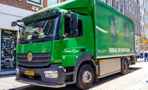 Heineken elektrische vrachtwagen