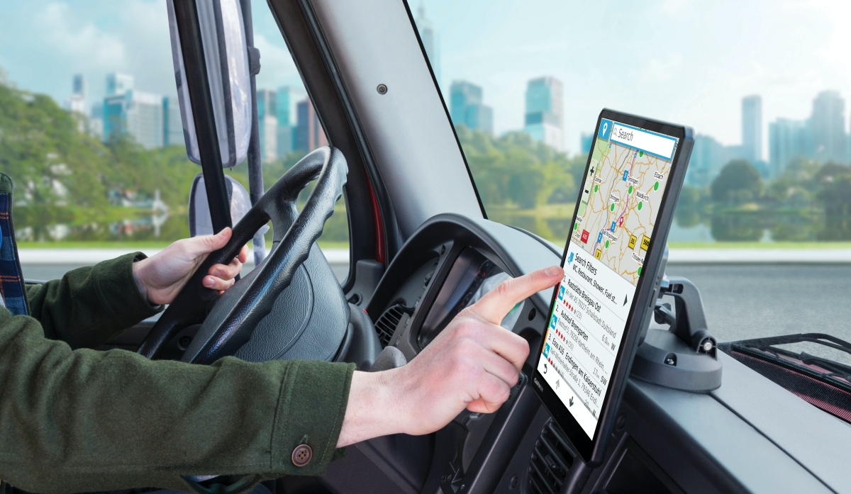 display voor nieuw navigatiesysteem Garmin - Transport & Logistiek