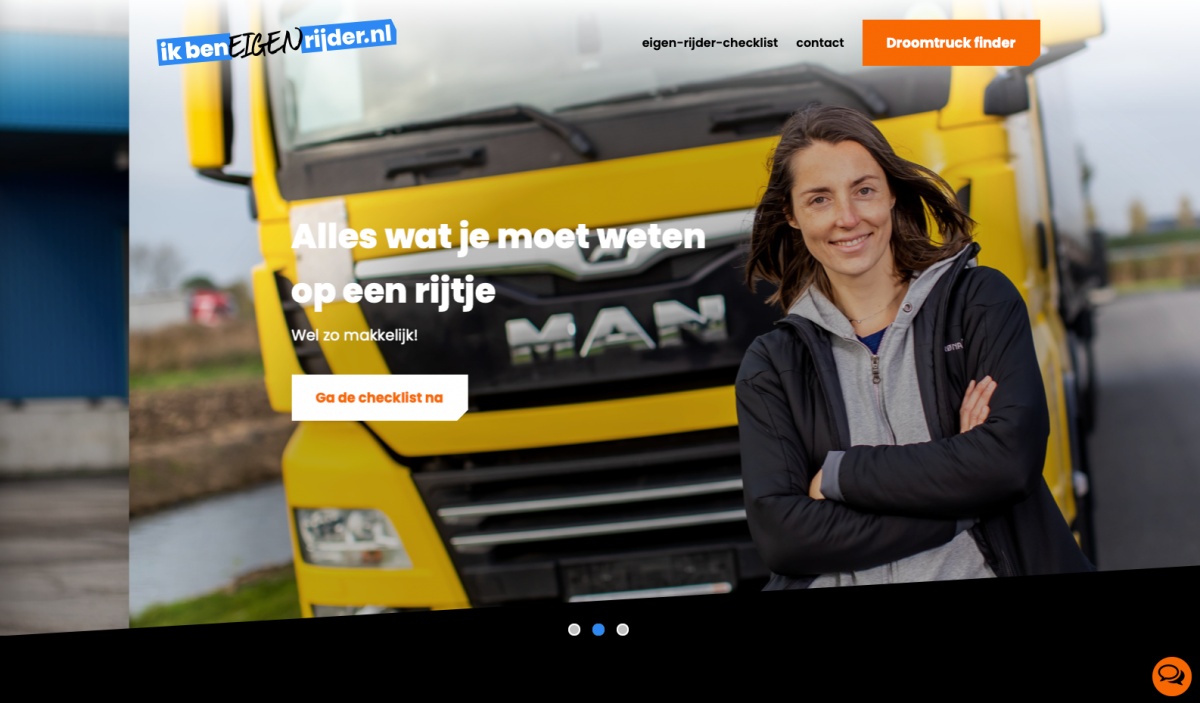 platform ikbeneigenrijder.nl kleyn trucks