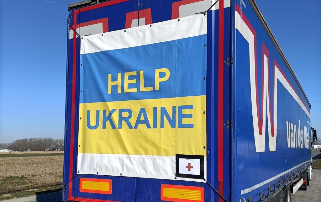 hulptransport naar oekraïne